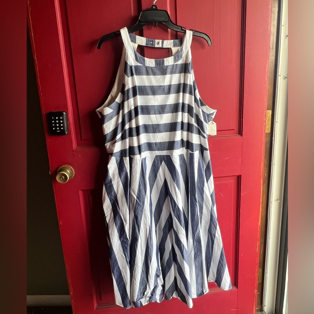 Retro plus size dress